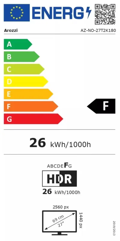 Arozzi 27" QHD IPS 180Hz (v3)