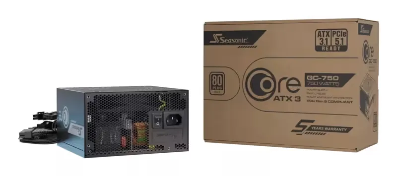 Seasonic 750W Model: SRP-CGC751-A5A32SF