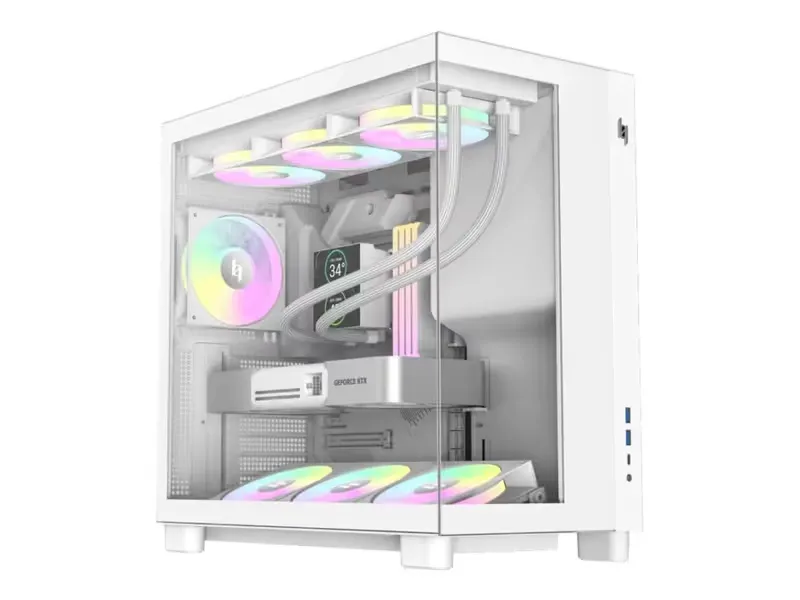 Gamemax NEX C53 WH /BTF baltas