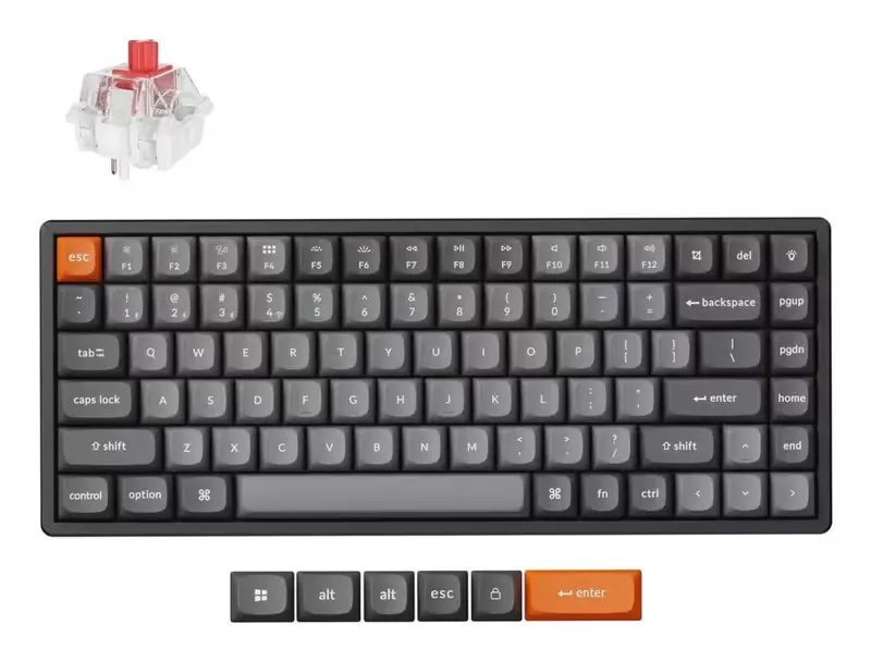 KEYBOARD WRL K2 MAX RGB/Black K2M-J1 Keychron