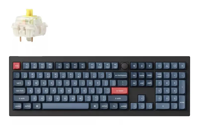 KEYBOARD WRL V6 MAX/Carbon Black V6M-D4 Keychron