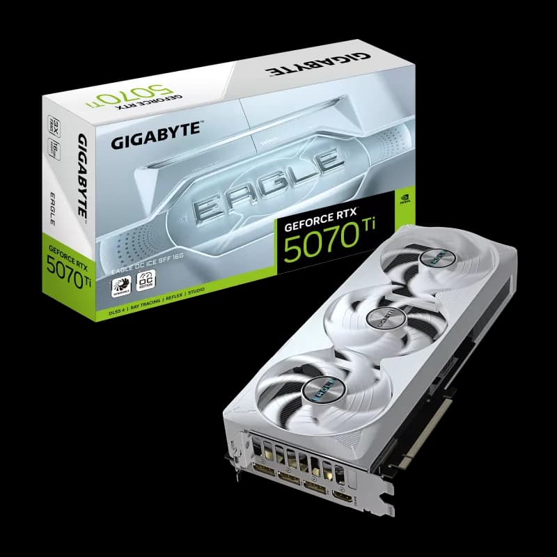 Gigabyte GeForce RTX 5070 Ti EAGLE OC ICE SFF 16G