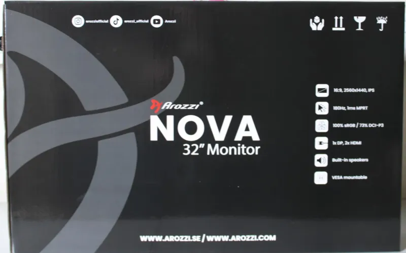 Arozzi SALE OUT. Nova 32" IPS