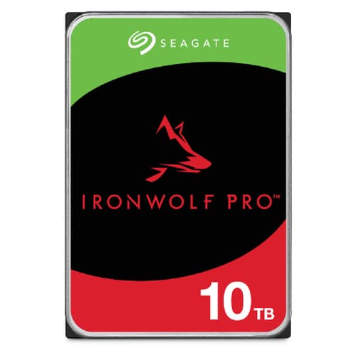 Seagate IronWolf Pro ST10000NT001 hard drive 10 TB 7200 RPM 256 MB 3.5" Serial ATA III