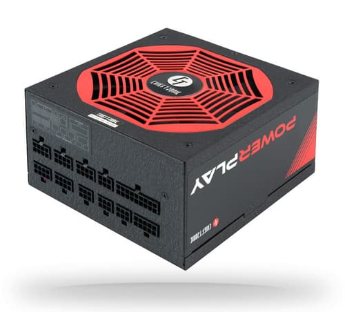 Chieftec PowerPlay power supply unit 850 W 20+4 pin ATX PS/2 Black, Red