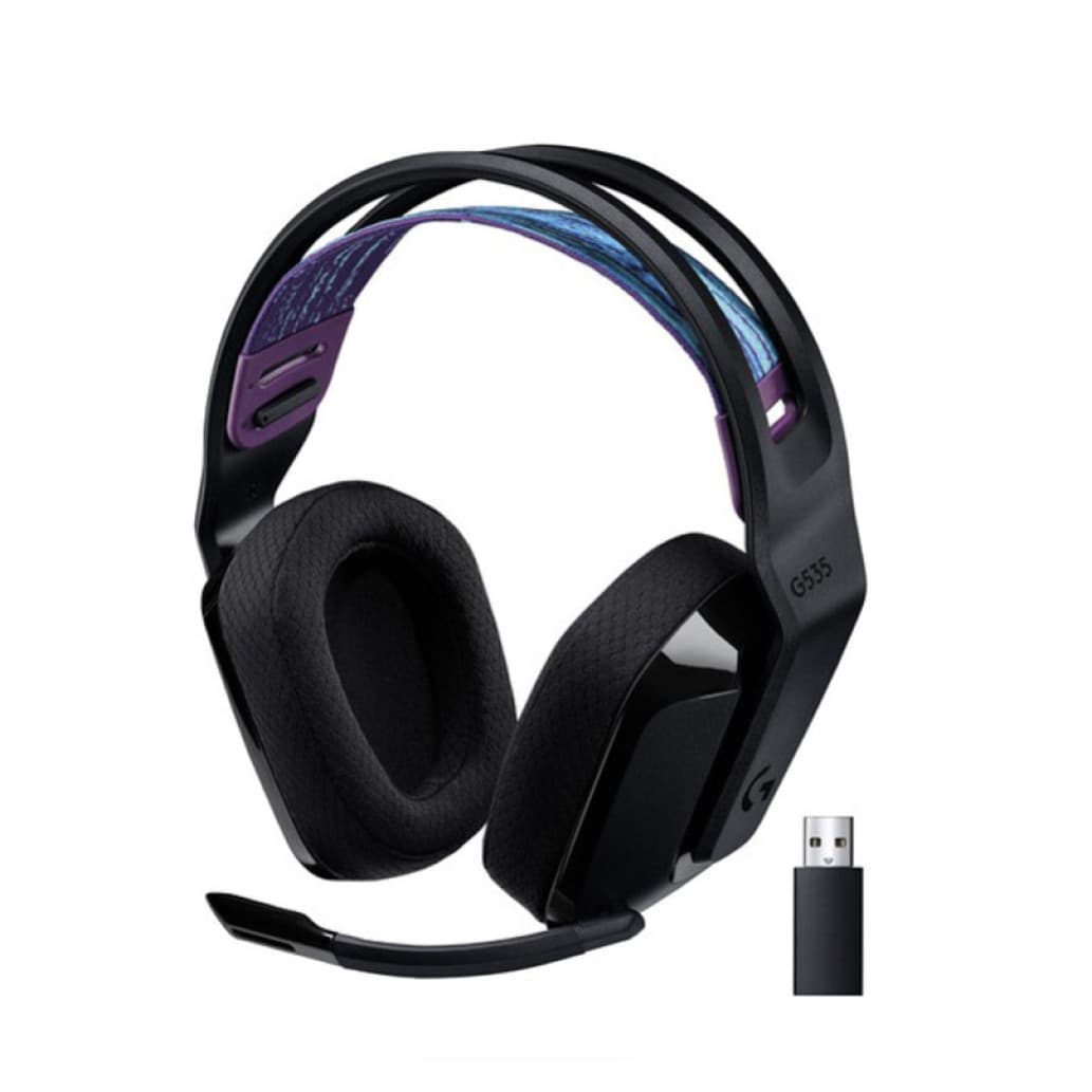 Logitech naglavne z USB G535 črne LightSpeed (981-000972)