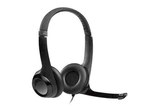 Logitech H390, stereo, USB