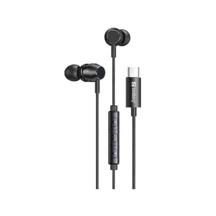 Sandberg USB-C/A In-Earset with Line-Mic z