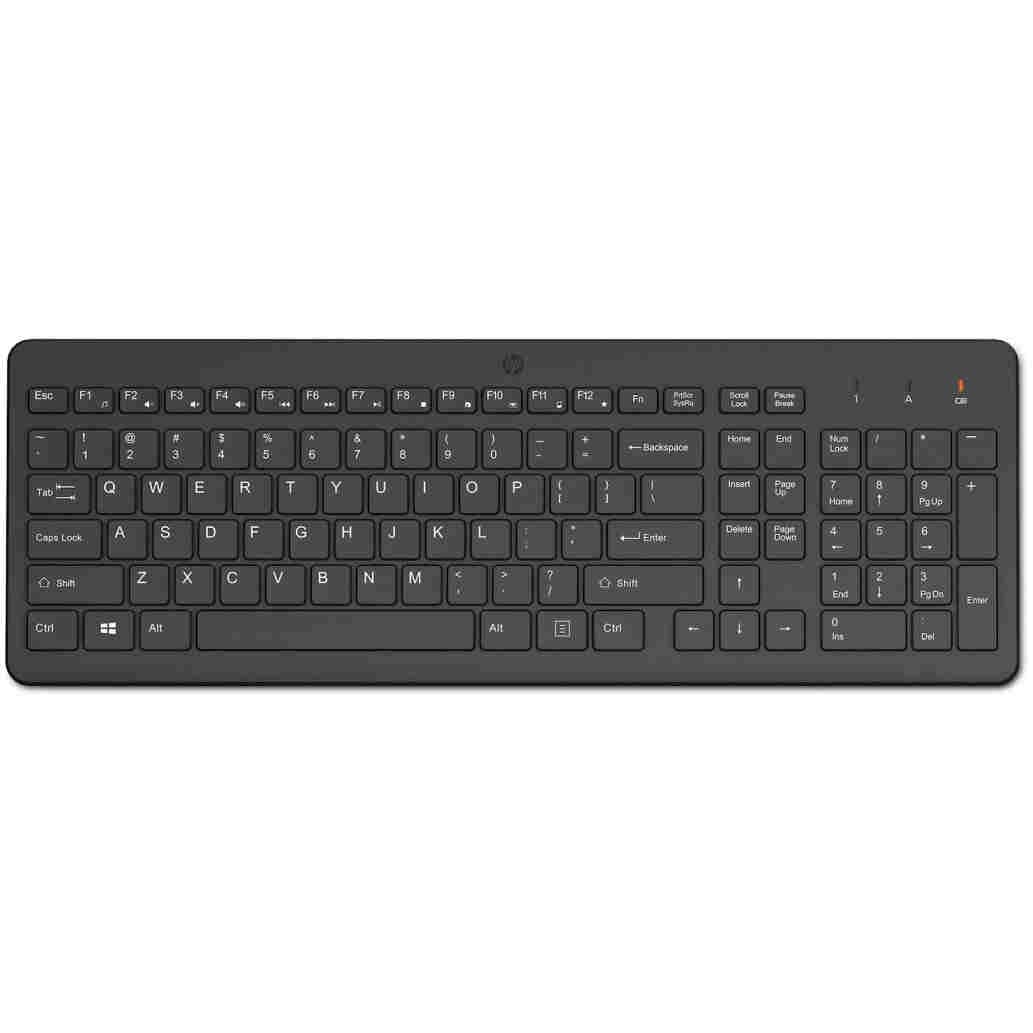 HP 220 Wireless Keyboard Slovenian (Black)
