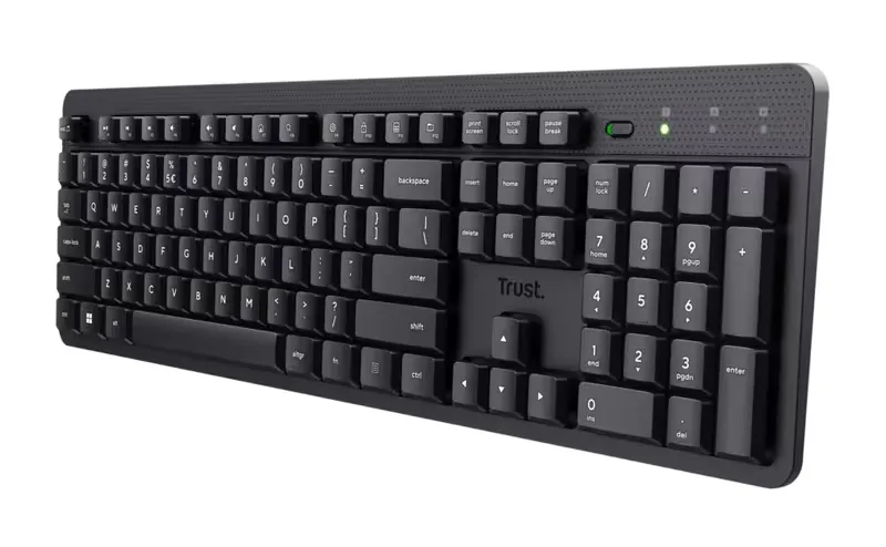 Trust Ody II Office RF Wireless Qwerty US English Black