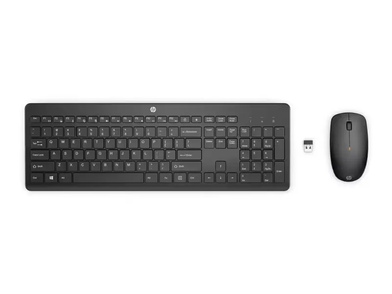 HP 235 Wireless Mouse and Combo Mouse included Office RF Wireless Black
