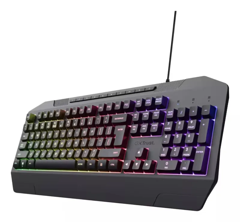 Trust GXT 836 Evocx Gaming USB Qwerty US English Black