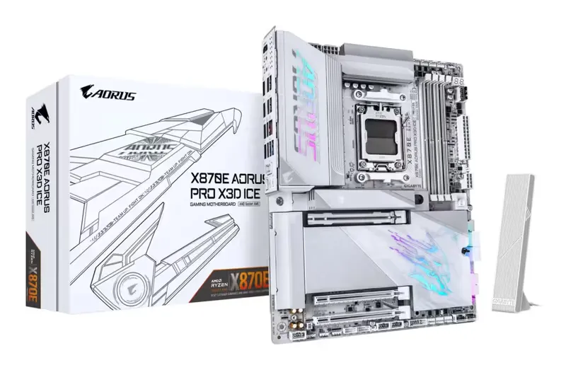 Gigabyte X870E Aorus PRO X3D ICE