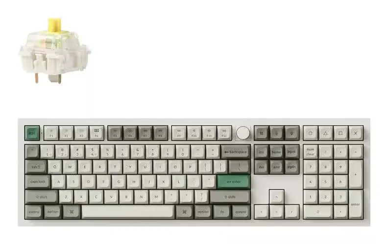 Keychron Q6 Max RGB Wireless - Shell White (Q6M-P4)