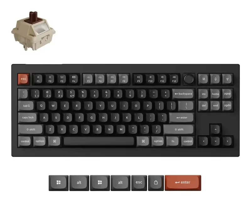 Keychron V3 Ultra Wireless - Black (V3U-D3)