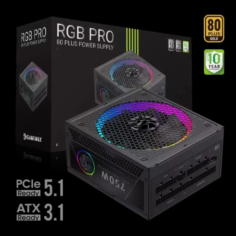 Gamemax 750W RGB PRO 750G
