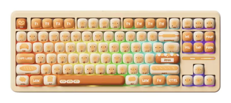 KEYBOARD WRL TAC87/BUN WONDER. 103-TA87B-009 Akko