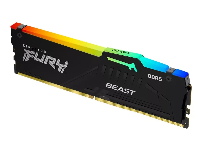 Kingston 64GB 6000MHz CL36 DDR5 Fury Beast RGB (2x32)