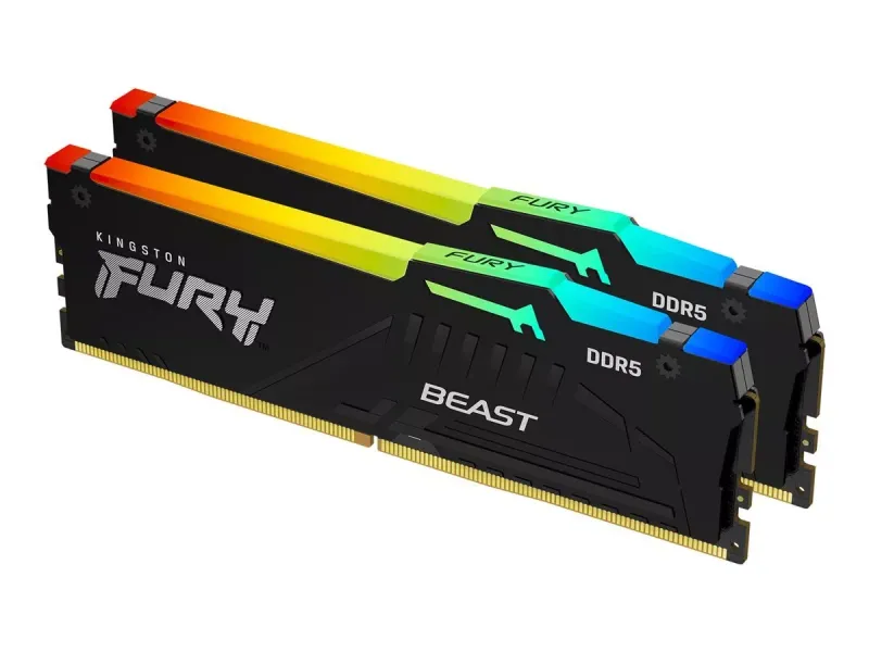 Kingston 32GB 6000MHz CL30 DDR5 Fury Beast RGB (2x16)