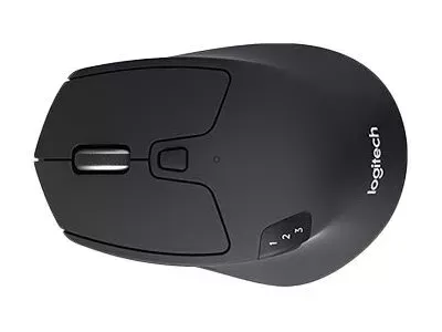 Logitech M720 Triathlon Mouse right-handed optical 7 buttons wireless Bluetooth 2.4 GHz USB