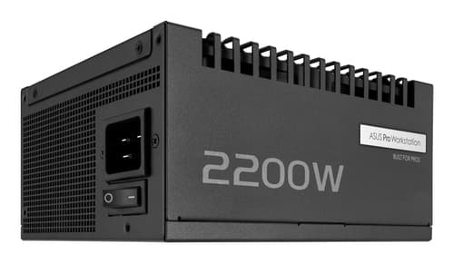 ASUS Pro WS 2200W Platinum power supply unit 20+4 pin ATX ATX Black