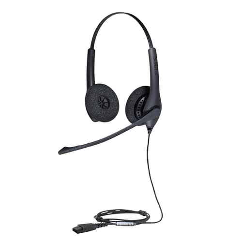 Jabra Biz 1500 Headset Wired Head-band Office/Call center Bluetooth Black