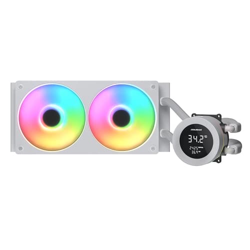 COUGAR CGR-PSDVARGB-W-240 Processor All-in-one liquid cooler 12 cm