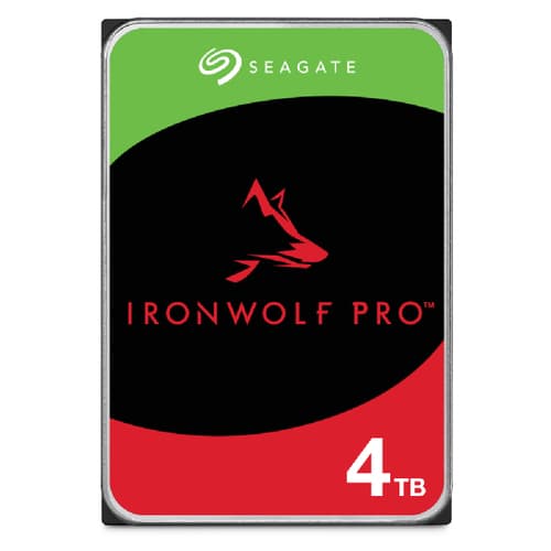 Seagate IronWolf Pro ST4000NT001 hard drive 4 TB 7200 RPM 256 MB 3.5"
