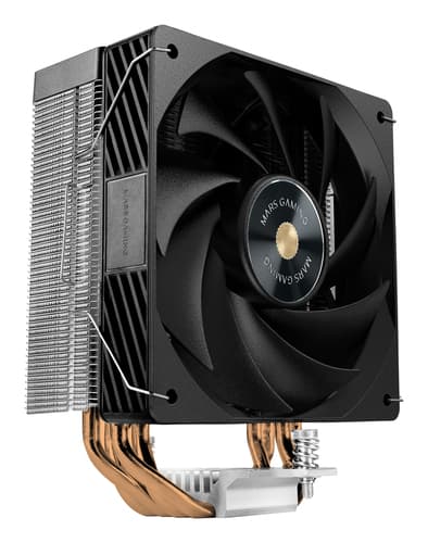 Mars Gaming MCPU-X4 Processor Air cooler 12 cm Black 1 pc(s)