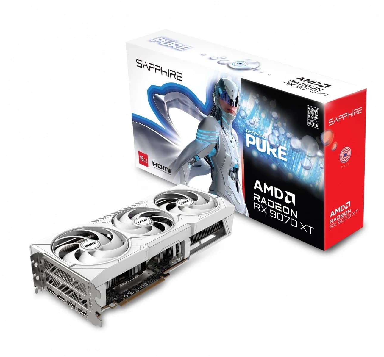 Sapphire RX 9070 XT Pure OC 16GB