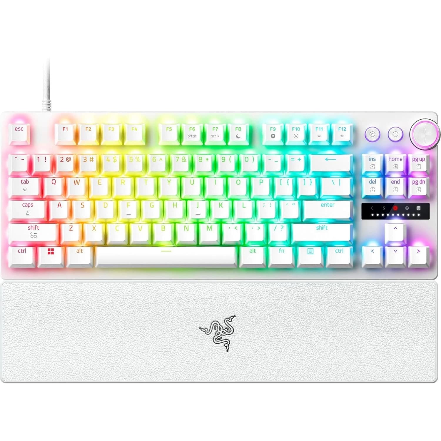 Razer Huntsman V3 Pro Tenkeyless 8KHz US (White)