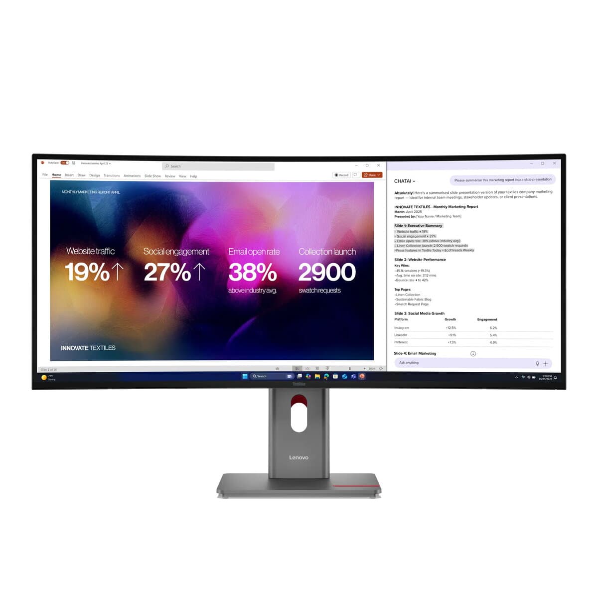 LENOVO P40WD-40 39.7" 5120x2160 IPS