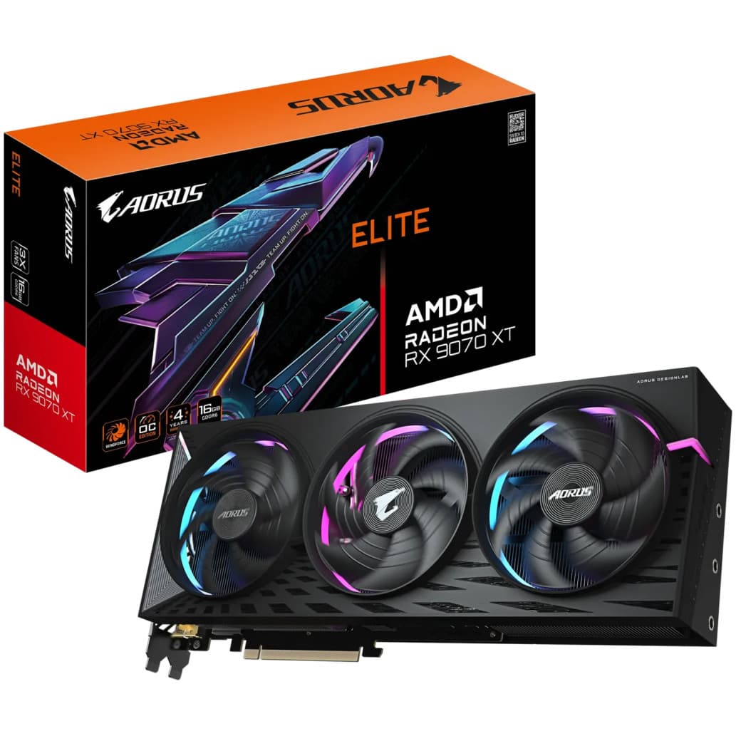 Gigabyte RX 9070 XT Aorus Elite 16GB
