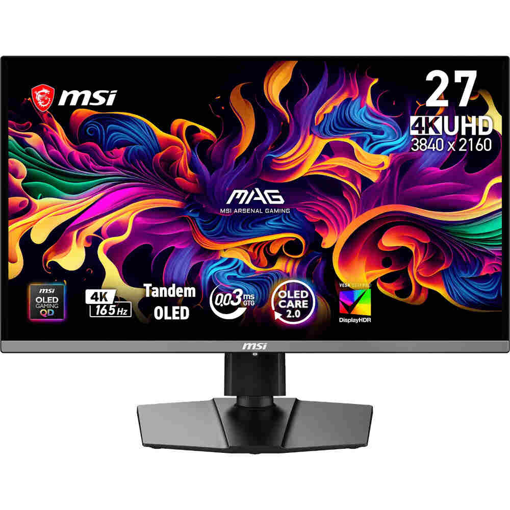 MSI MAG 272UP QD-OLED E16 26.5" 4K QD-OLED 165Hz